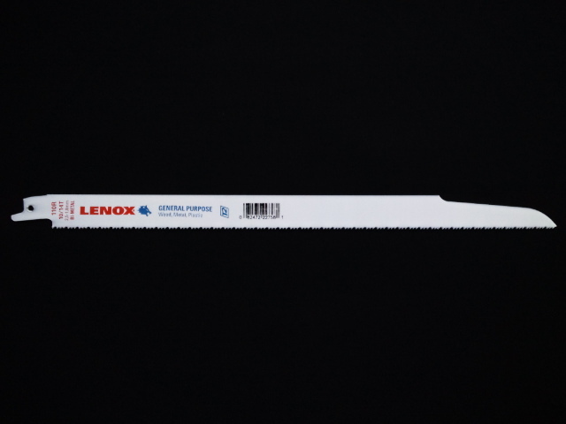 LENOX レノックス セーバーソーブレード 110R 5枚 長さ300mm 鉄 