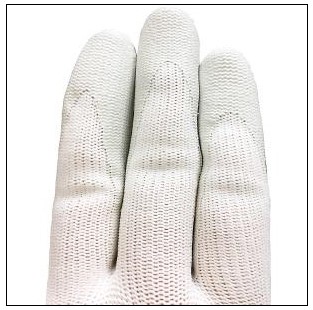 ニトリルゴム背抜き手袋