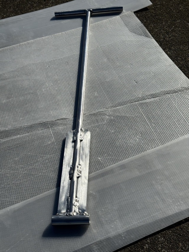 ジュラルミンローラー