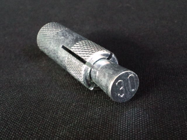 サンコーテクノ グリップアンカー GA-30 W3/8 全長40mm 1本 スチール製