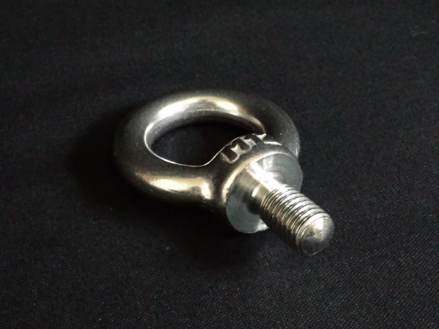 ステンレス SUS アイボルト M12 2.16kN(220kgf)/SWL(使用荷重