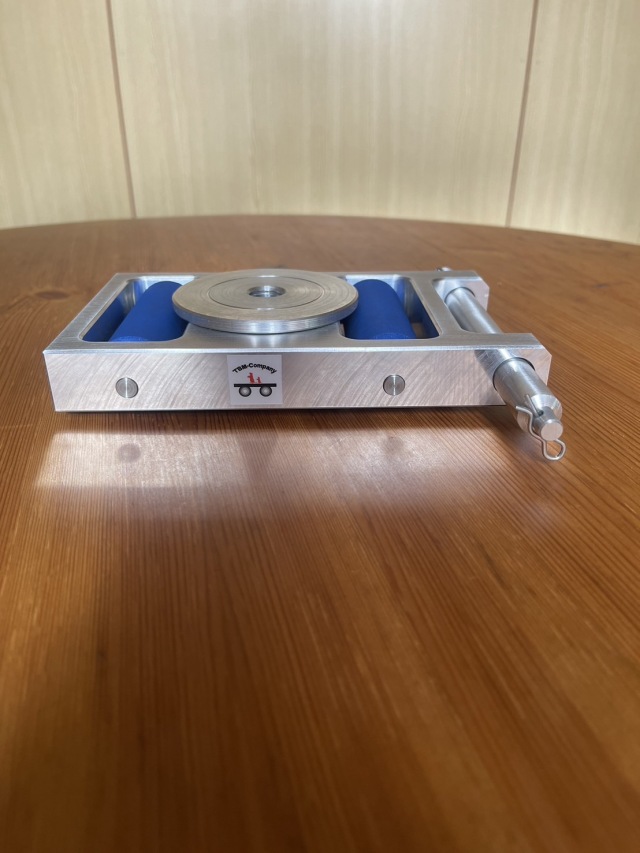 ディープバーンローラー TBM製 超低床式 ジュラルミンローラー 耐荷重0.8t(トン) TB-0.8 高さ