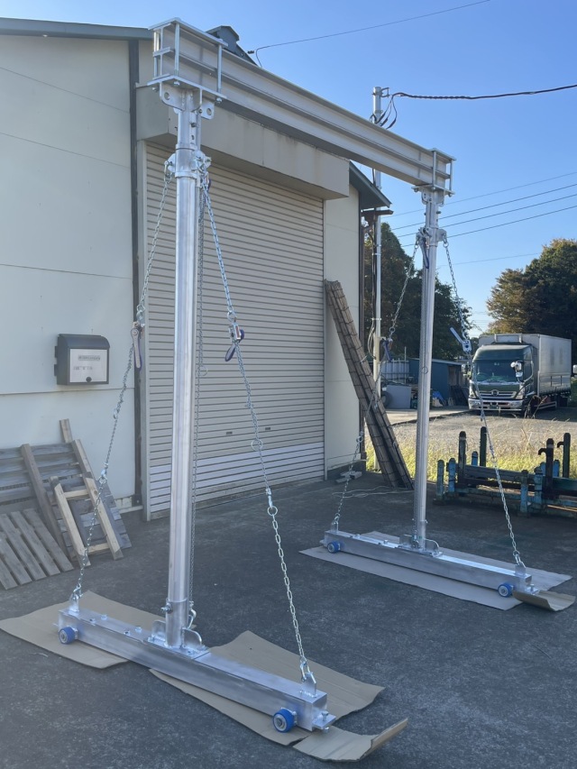 アルミ型クレーン,アルミ製門型