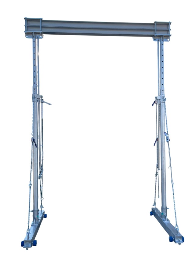 アルミ型クレーン,アルミ製門型