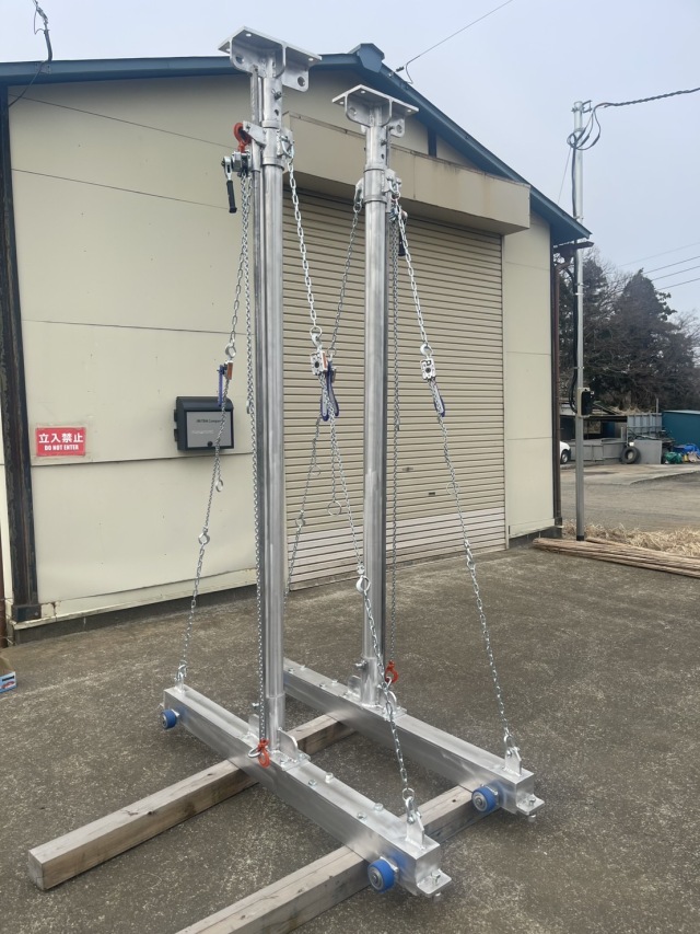 アルミ型クレーン,アルミ製門型