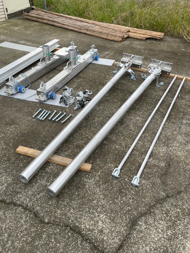 アルミ型クレーン,アルミ製門型