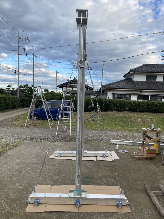 アルミ型クレーン,アルミ製門型