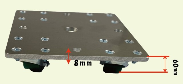 アルミ台車,アルミ製台車