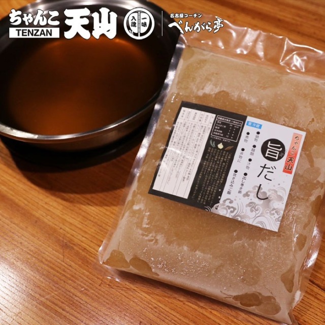 天山の京風ちゃんこ鍋用だし＆豚肉つくねセット