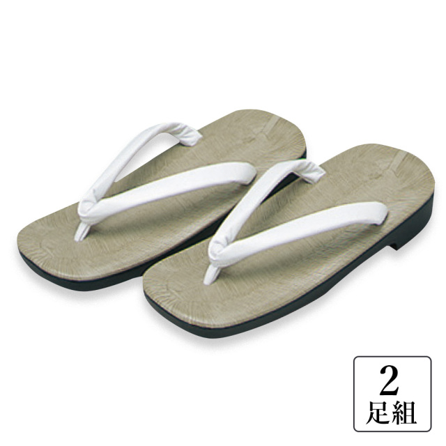 ウレタン底 高級からす表 ふだんばき M/L/2L〈2足組〉（50135-50137）