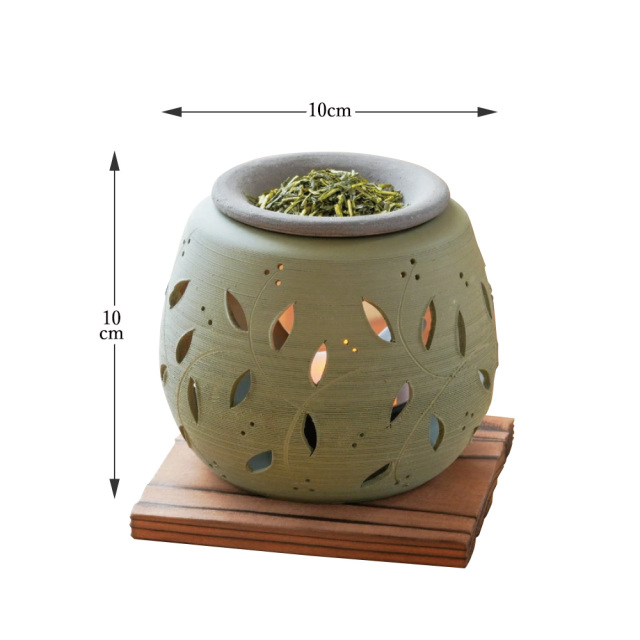 偕楽園製　香炉 Amazon｜石のさかい 墓石【花立 水鉢 香炉 一体型】小 施工不用