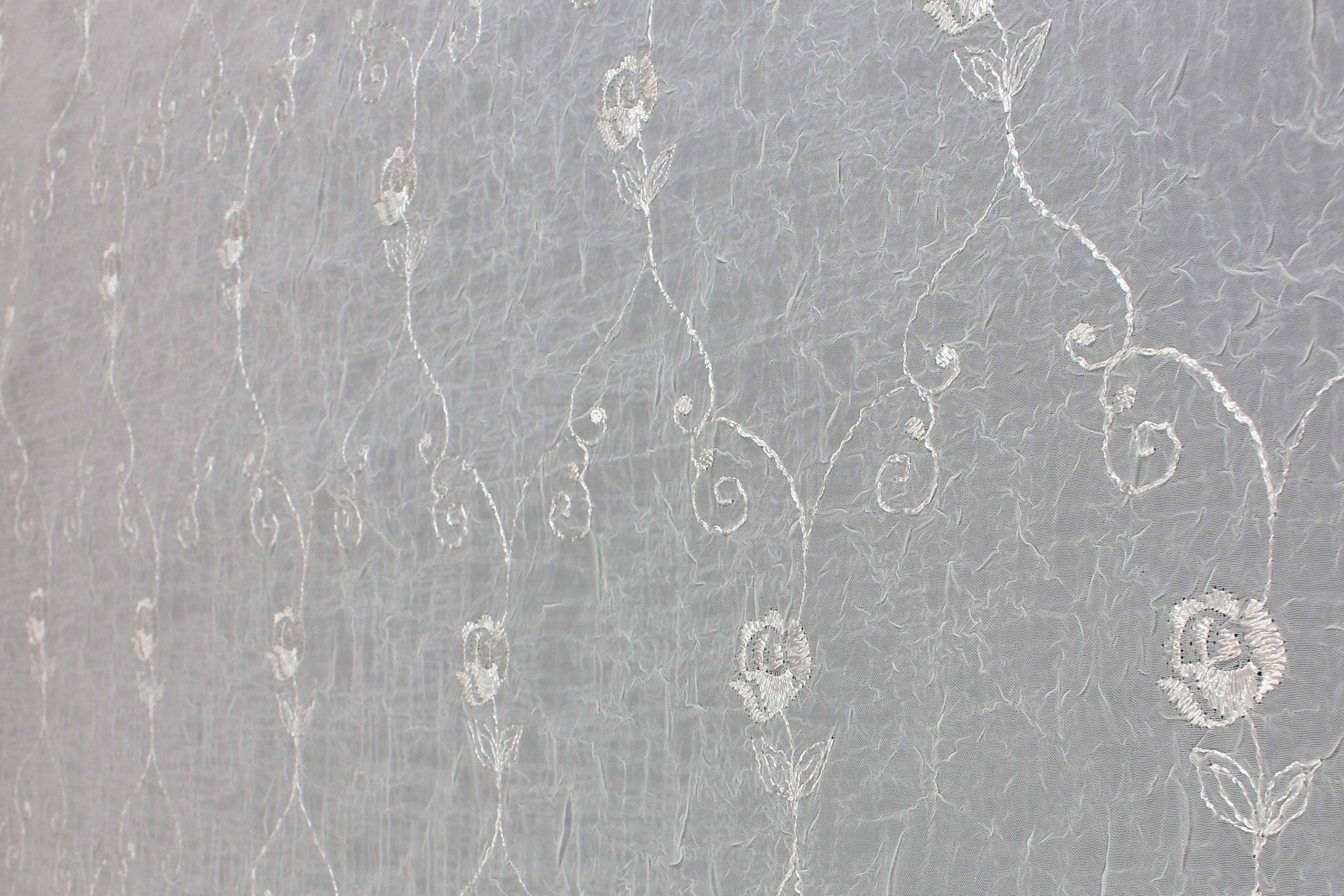 【レース生地 カット販売】プリムローズ全面にバラの刺繍が施された贅沢なトルコ製レース生地寸法図