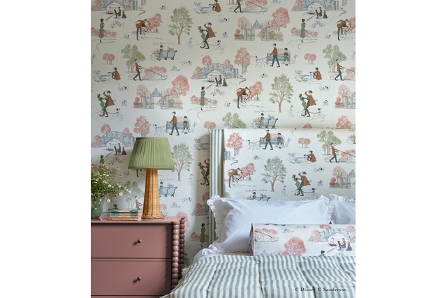 【オーダーカーテン】Disney HOME X Sanderson 101 Dalmatians(全2色)