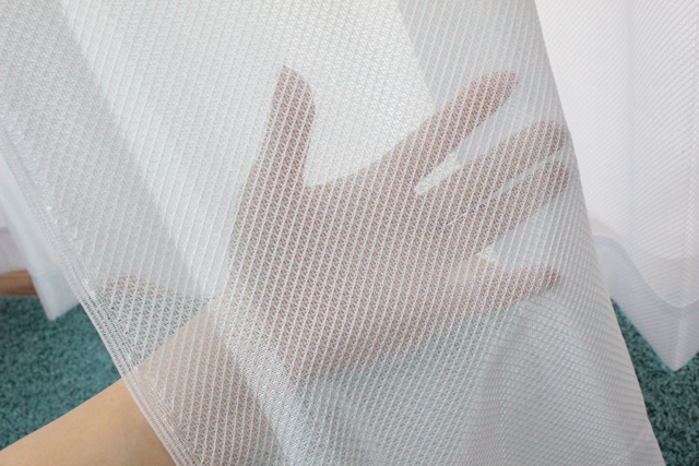 【既製品レース】パール 花粉キャッチ　ミラーレース UVカット 格安