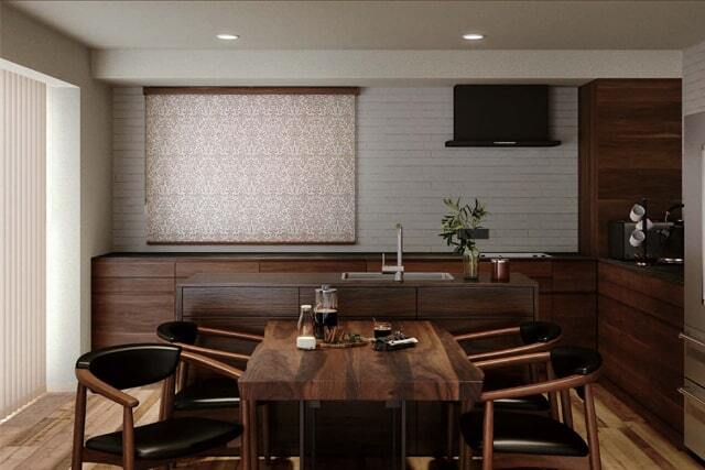 ニチベイ ロールスクリーン モリス