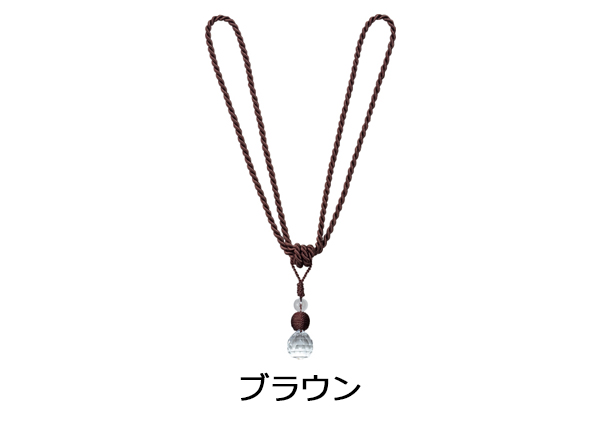 クリスタルのようなボールがおしゃれなカーテンタッセル｜【カーテン