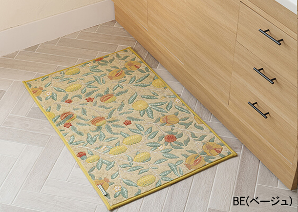 川島織物セルコン】ジャガード織カーテン（ウィリアムモリス/フルーツ