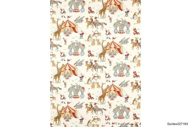 【生地カット】Disney HOME X Sanderson Dumbo