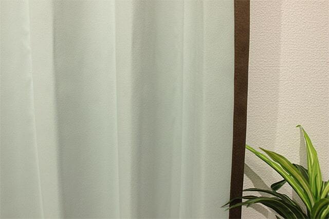【オーダーカーテン】ポタポ(全4色) 1級遮光 遮熱 ウォッシャブル A面B面リバーシブル 無地