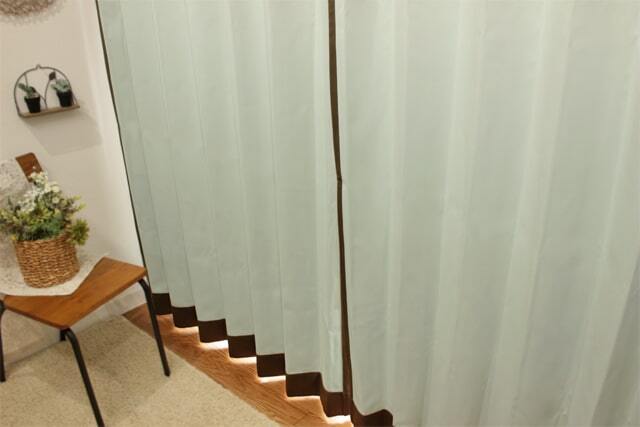 【オーダーカーテン】ポタポ(全4色) 1級遮光 遮熱 ウォッシャブル A面B面リバーシブル 無地