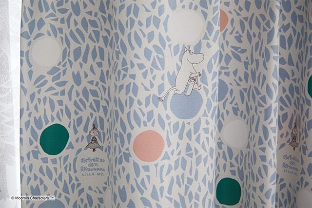 北欧文化の象徴、幅広く愛されるムーミン｜【既製品カーテン：1枚入り