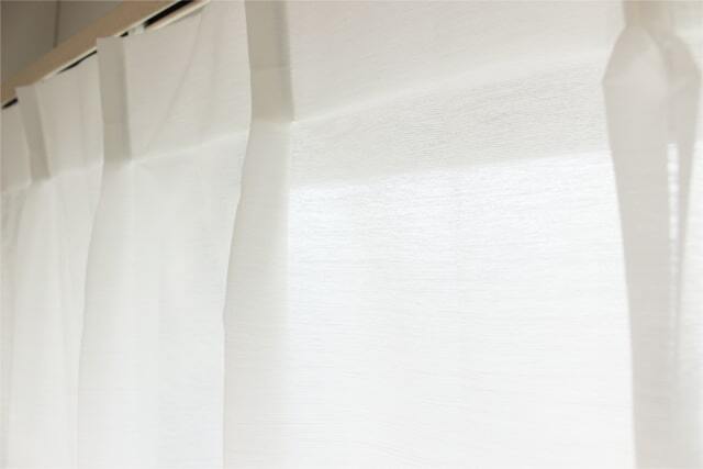 【オーダーレース】LN1542 無地 防炎 UVカット 遮熱 遮像 光触媒加工 花粉キャッチ