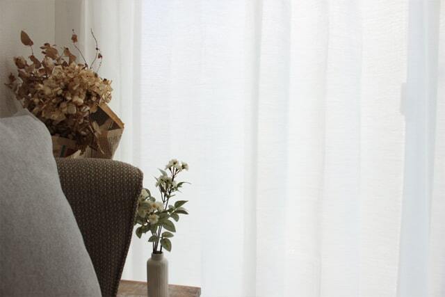 【オーダーレース】LN1542 無地 防炎 UVカット 遮熱 遮像 光触媒加工 花粉キャッチ