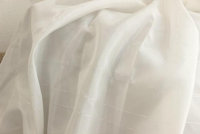 【オーダーレース】LN1543 防炎 UVカット 遮熱 遮像 採光拡散 UPF50+