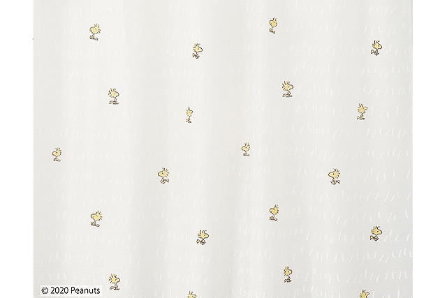 スヌーピーには読めるウッドストックの言葉 既製品レース Peanuts チャットウェイボイル 日本製