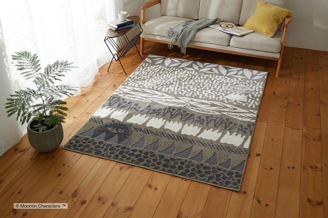 【ムーミンラグ】ボタニスラグ4
