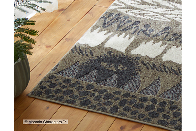 【ムーミンラグ】ボタニスラグ5