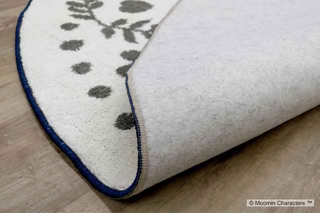 【ムーミンラグ】Mフォークラインラグ全3色 8