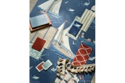 【プレーンシェード】Disney HOME X Sanderson DonaldNautical(全2色)