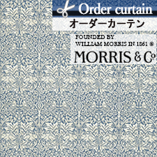 【オーダーカーテン】ウィリアムモリス レトロでおしゃれなウサギがかわいいブレアラビットTOP