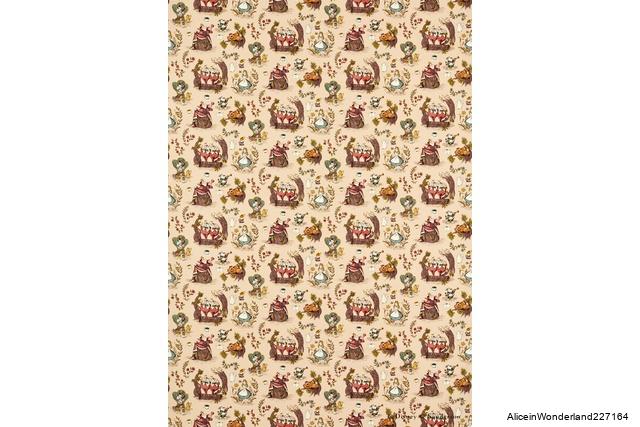 【生地カット】Disney HOME X Sanderson Alice in Wonderland