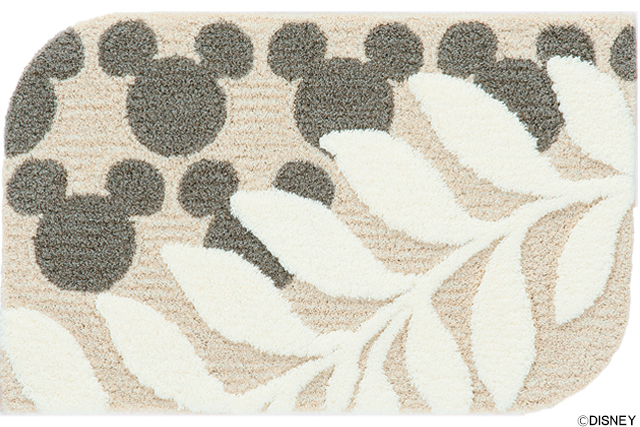 【ディズニーマット】ミッキー/ローレルマット クールな印象の大人ディズニースタイル1