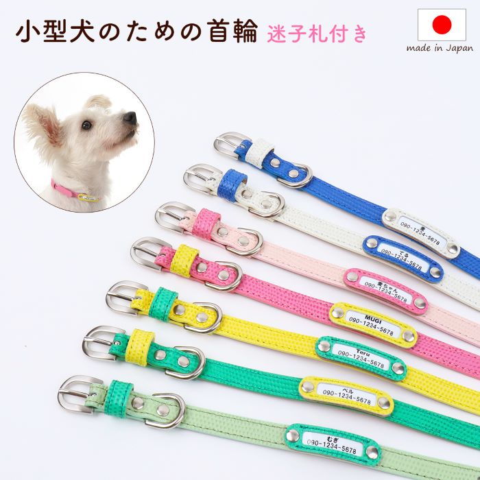 おしゃれな革の犬首輪と犬リードの専門店（犬の首輪屋てるべる）