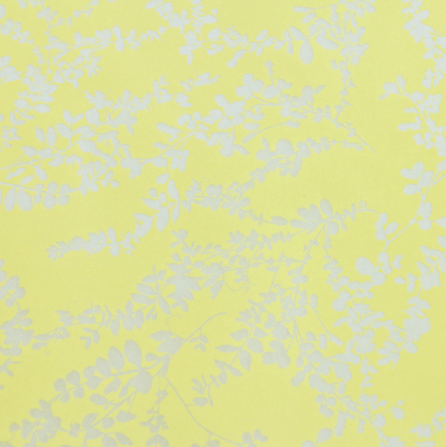 バターイエロー柄