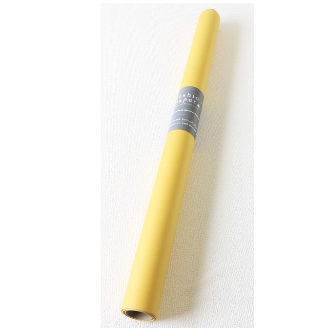 ドロップ　ワックス　クリームイエロー　ロール