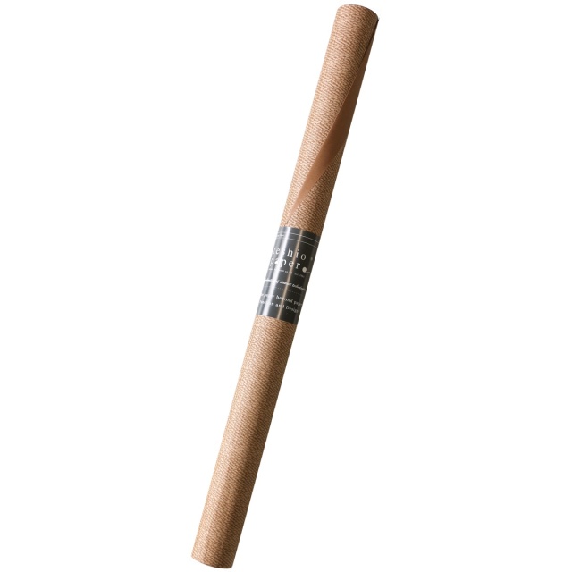 リンネル　ピンクブラウン　ロール