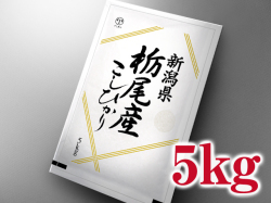 【新潟県栃尾産】　コシヒカリ5kg　■　令和7年産　■　名水百選