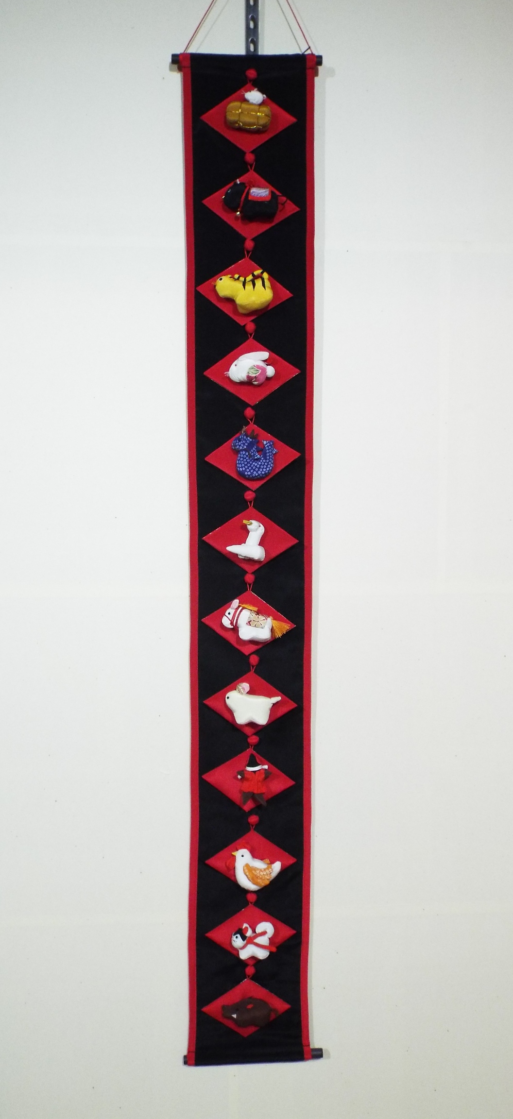 お細工タペストリー　十二支飾り1