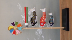 スタンドそよ風鯉のぼり1