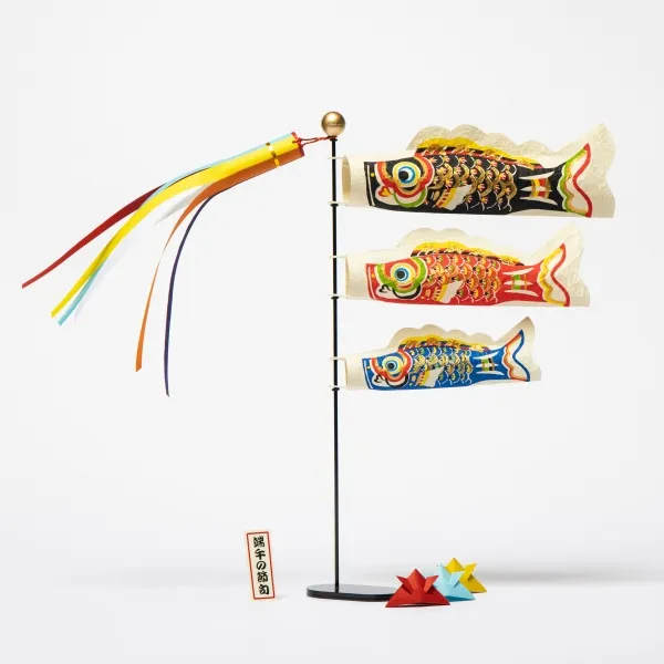 和紙 卓上鯉のぼり「悠々」