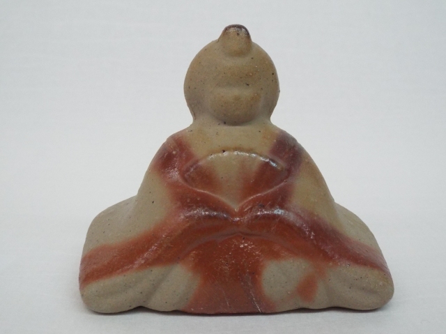 備前焼　雛人形 座雛】 『備前焼』の雛人形 手しごと屋 彦兵衛