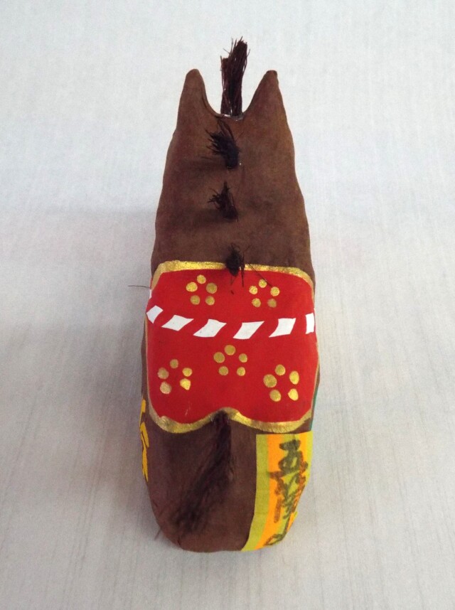 五箇山　紙塑人形　午5