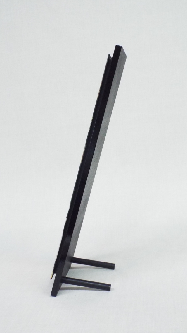 月下塗り板飾り　松6