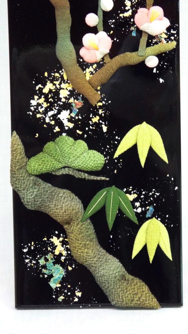 金箔絵図 松竹梅３