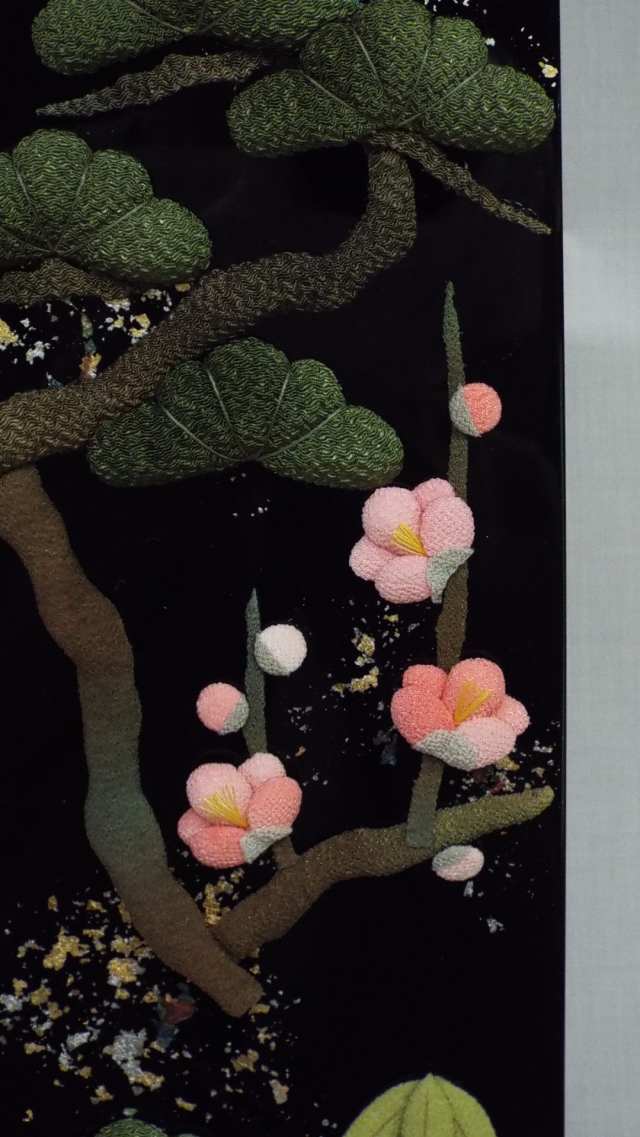 金箔絵図 松竹梅４