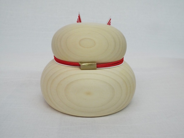 中川政七商店 水引橙の鏡餅飾り 木製 鏡餅飾り】 『日本市 中川政